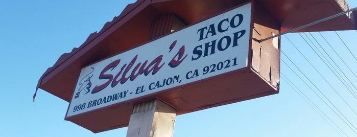 Silva's Taco Shop is one of East San Diego County: Taco Shops & Mexican Food.