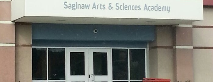 Saginaw Arts & Sciences Academy is one of Lugares favoritos de Sabrina.