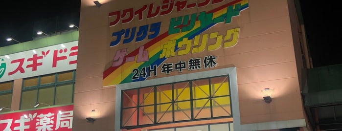 フクイレジャーランド ワイプラザ店 is one of PASELIチャージャー設置店舗@北陸三県.