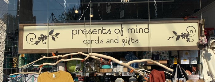 Presents of Mind is one of Portland Faves.