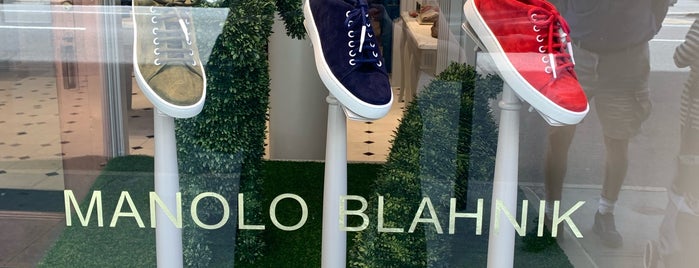 Manolo Blahink is one of Shoes NYC.