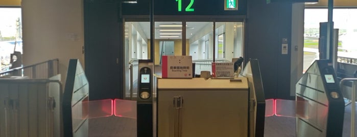Gate 12 is one of 羽田空港 搭乗ゲート.