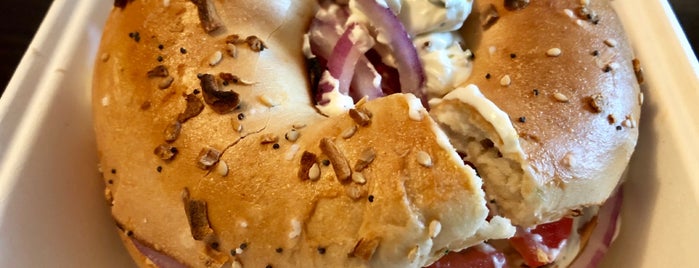 Dollop Coffee & Tea Co. is one of The 15 Best Places for Bagels in Chicago.