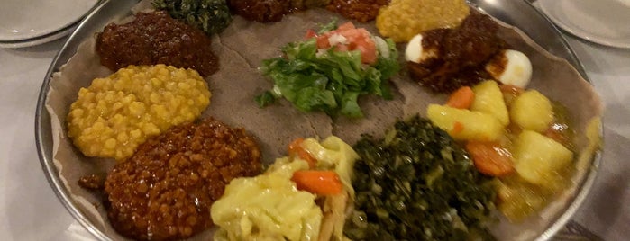 Ethiopian Diamond Restaurant & Bar is one of Orte, die David gefallen.