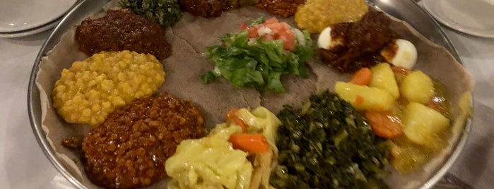 Ethiopian Diamond Restaurant & Bar is one of Lugares favoritos de Jeiran.