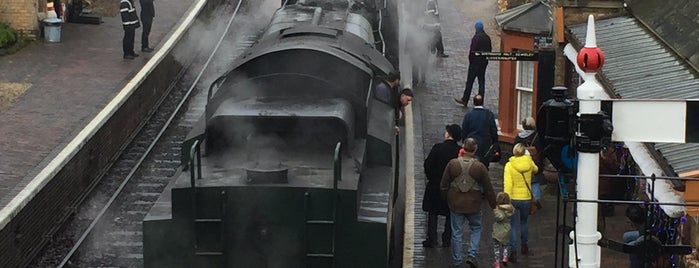 Severn Valley Railway - Arley Station is one of Elliott'un Beğendiği Mekanlar.