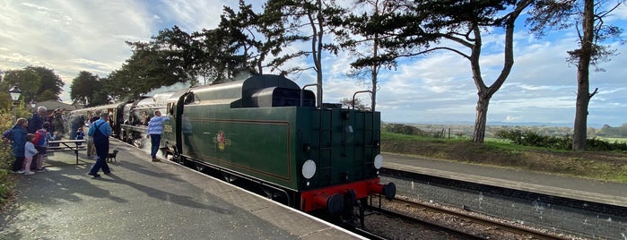 Cheltenham Racecourse Steam Railway Station (GWSR) is one of Things To Do With A Youngster in Gloucestershire..