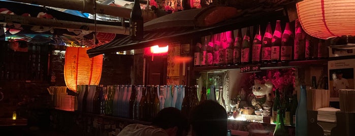 Sake Bar Decibel is one of East village to do.