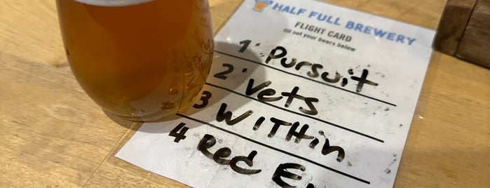 Half Full Brewery is one of New England Breweries.
