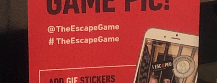The Escape Game is one of Tempat yang Disukai Jeff.
