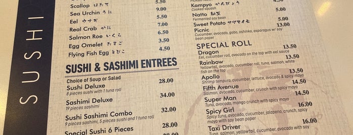 Yashin Sushi is one of Japanese/Sushi.