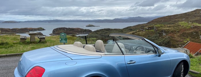 Drumbeg Viewpoint is one of Scotland road trip.