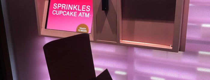 Sprinkles Cupcake ATM is one of NYC.