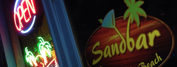 Sand Bar is one of Indian Rocks Beach best hang-outs.