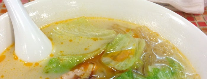 東魁楼 上海麻辣湯 is one of 麺類。.