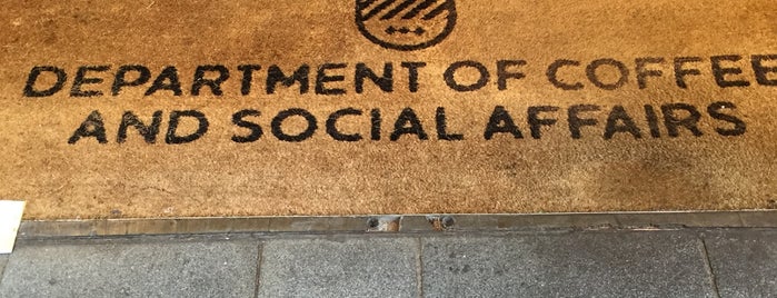 Department of Coffee and Social Affairs is one of London.