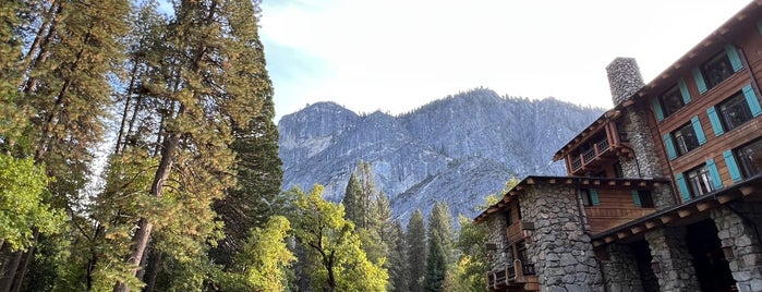 The Ahwahnee Hotel is one of Cali.