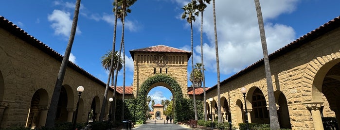 The Quad is one of Stanford Univ..