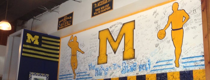 Maize N Blue Deli is one of UMich Bucket List.