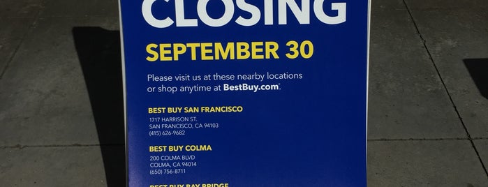 Best Buy is one of SF, EF Journey.