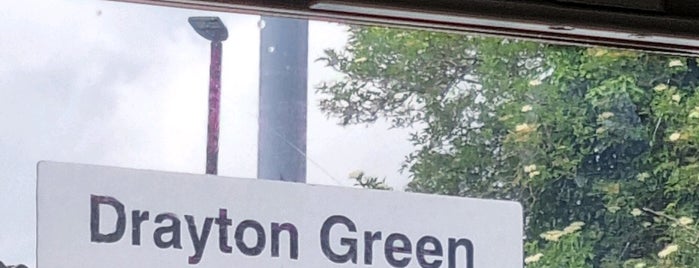 Drayton Green Railway Station (DRG) is one of UK Train Stations.