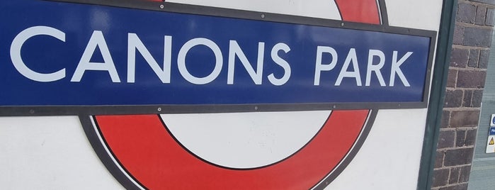 Canons Park London Underground Station is one of Stations - LUL used.