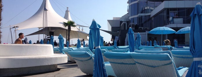 NEMO beach club is one of Odessa.