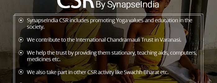 SynapseIndia CSR: Providing Teaching Aids