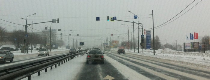 Боровское шоссе is one of Московские шоссе.
