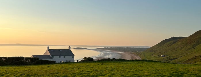 Rhossili Bay is one of Must do Swansea.