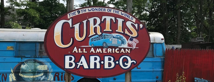 Curtis All American BBQ is one of Exploring we will go.....