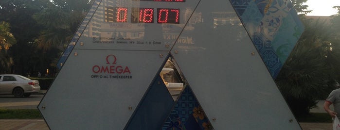 Таймер Обратного Отсчета / Sochi 2014 Countdown Clocks is one of Пока я в Сочи.