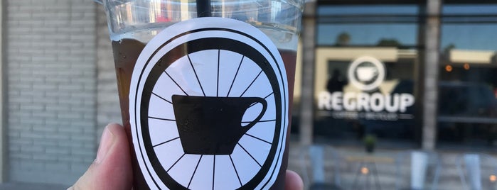 Regroup Coffee + Bicycles is one of AZ 1-2020.