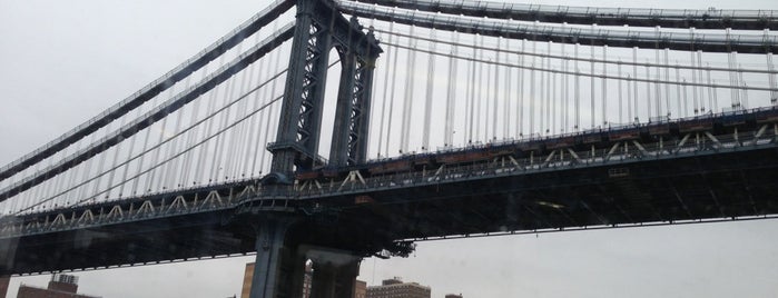 Manhattan Bridge is one of NYC +.