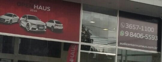 Concessionária Audi (Audi Center Manaus) is one of Locais curtidos por Lu.