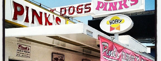 Pink's Hot Dogs is one of LAX.