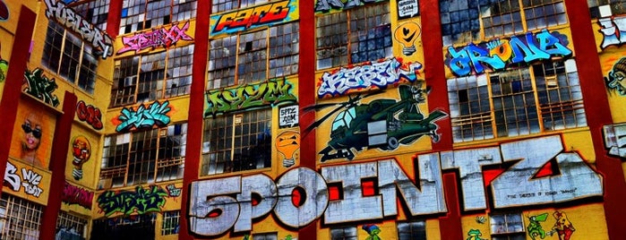 5 Pointz is one of nyc.