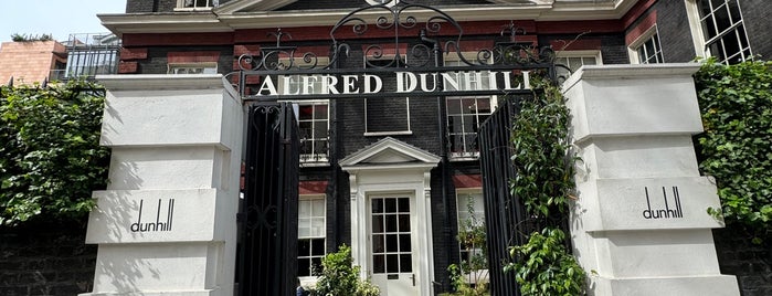 Alfred Dunhill is one of My Mayfair Haunts...