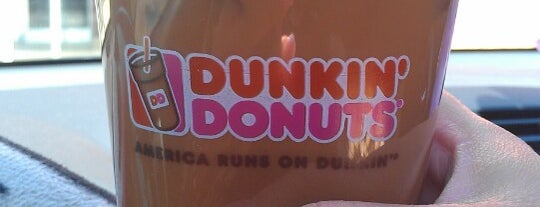 Dunkin' Donuts is one of MY FREQ STOPS.
