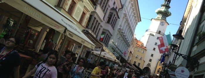Staré Mesto is one of Vienna, Bratislava, Budapest.