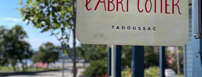Café l'Abri Côtier is one of สถานที่ที่ Kyo ถูกใจ.