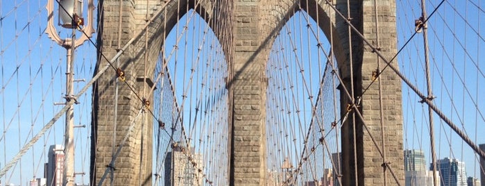 Brooklyn Bridge is one of NYC & Washington DC.