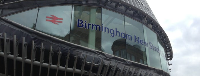 Birmingham New Street Railway Station (BHM) is one of Railway stations visited.