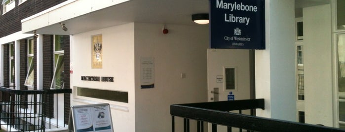 Marylebone Library is one of Uk to sort off.