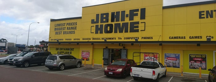 JB Hi-Fi Home is one of Perth record shop.