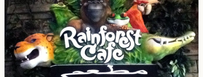 Rainforest Cafe Dubai is one of Things To Do Before I Die.