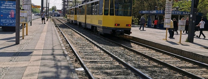 H S Schöneweide is one of Berlin tram line 21.