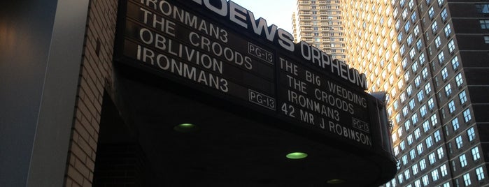 AMC Loews Orpheum 7 is one of AMC Theatres in Manhattan.