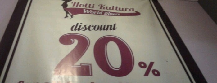 Hotti-Kultura World Diners is one of Eln Top Pick.