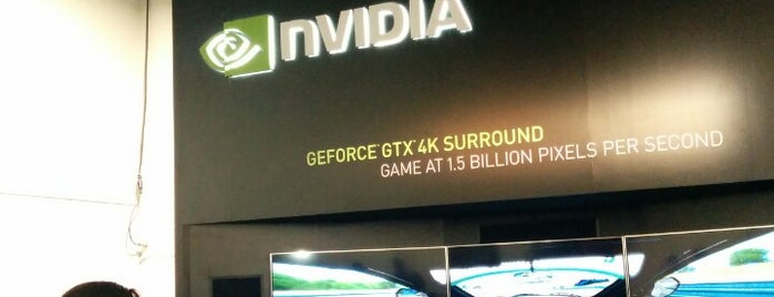 NVIDIA Booth: CheckInCES is one of Hero: сохраненные места.